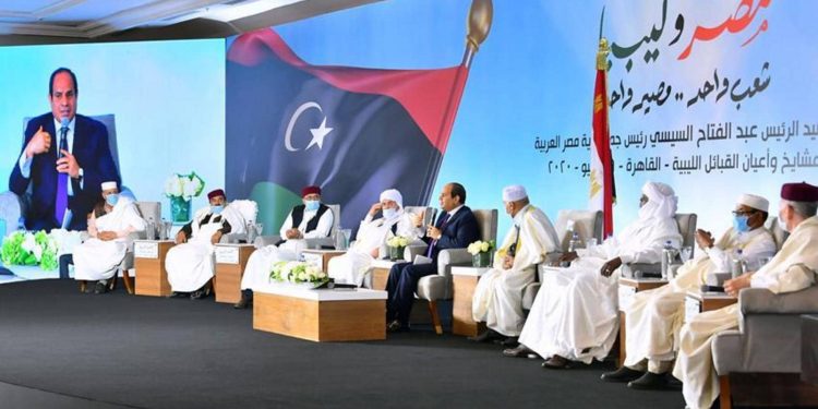 إعلامي مصري: لقاء السيسي مع القبائل الليبيبة يقلق أردوغان والوفاق