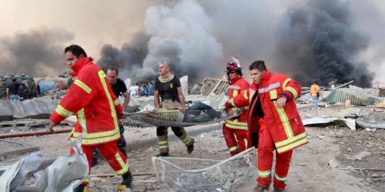 تركيا تعلن أن لديها مصابين في انفجار بيروت