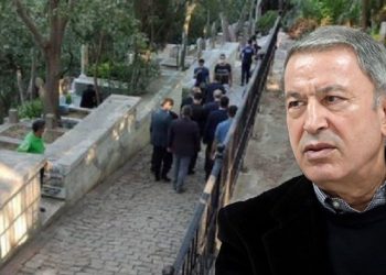 حجب خبر زيارة وزير دفاع تركيا قبر زعيم “إرهابي”