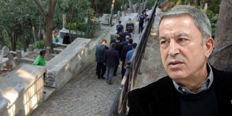 حجب خبر زيارة وزير دفاع تركيا قبر زعيم “إرهابي”