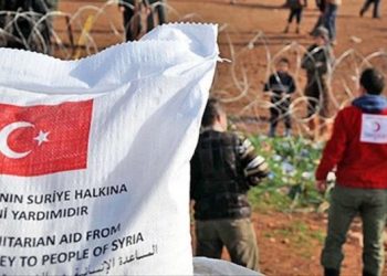 هجوم على شاحنة للهلال الأحمر التركي في شمال سوريا