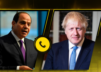 جونسون يناقش مع السيسي الوضع في ليبيا