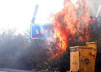 تركيا.. إخلاء عشرات المنازل بسبب حرائق غابات