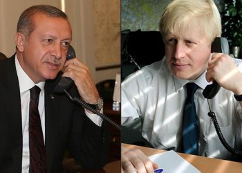 أردوغان يهاتف رئيس وزراء بريطانيا