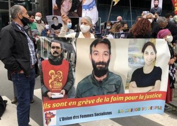 وقفة احتجاجية أمام السفارة التركية في بروكسل