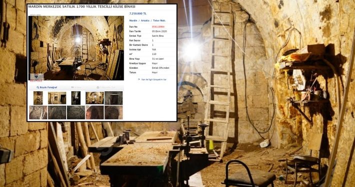 كنيسة تاريخية في تركيا معروضة للبيع على الإنترنت!