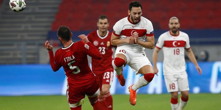 منتخب المجر يمنع المنتخب التركي من لمس شباكه ويفوز بهدفين