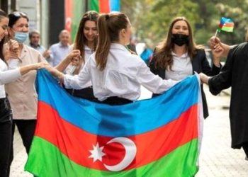 احتجاجات ضد قوات حفظ السلام الروسية في أذربيجان