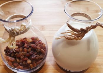 أضف الزبيب إلى الحليب واستمتع بالفوائد