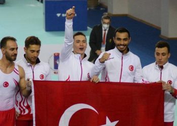 تركيا تحصد الفضية ببطولة أوروبا للرجال في الجمباز