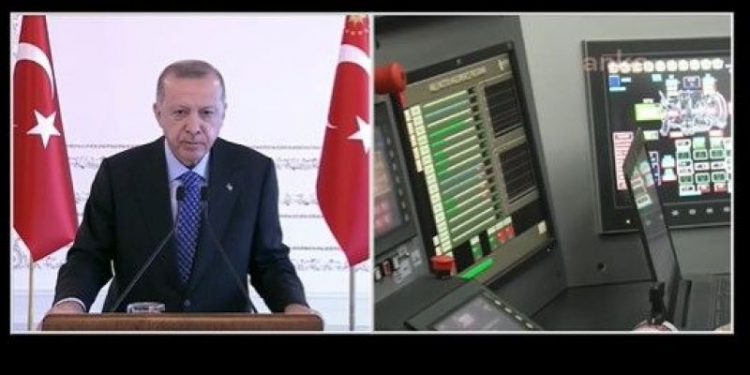 تعطل أول محرك مروحية تركي بحضور أردوغان