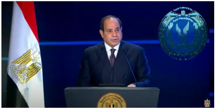 الرئيس المصري يوجه كلمة إلى الشباب بذكرى ثورة 25 يناير
