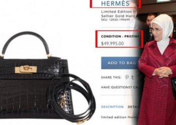 أمينة أردوغان تطالب المحكمة بإلغاء قرار براءة صحفي تحدث عن حقائبها