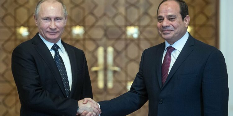 أنباء عن زيارة مرتقبة يجريها فلاديمير بوتين إلى مصر