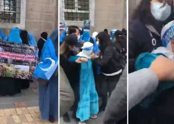 شرطة أردوغان تصف الأويغور بـ”القمامة”