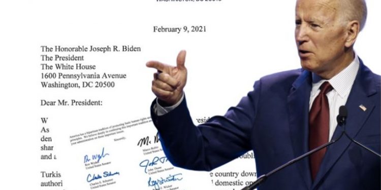 54 سيناتورًا يطالبون بايدن باتخاذ إجراءات ضد أردوغان