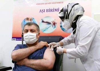 تركيا.. أكثر من 5 ملايين شخص تلقوا الجرعة الأولى من لقاح كورونا