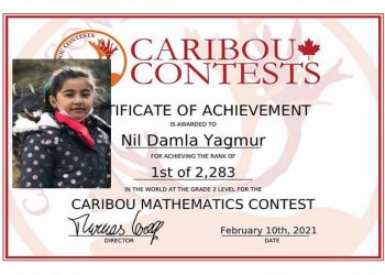 فتاة تركية تحرز المركز الأول بالعالم في امتحان الرياضيات