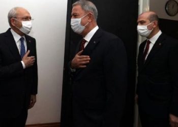 حليف أردوغان يعترض على لقاء وزيري الدفاع والداخلية بزعيم المعارضة