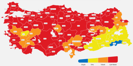 تركيا.. 400 من كل 100 ألف في إسطنبول مصابون بكورونا