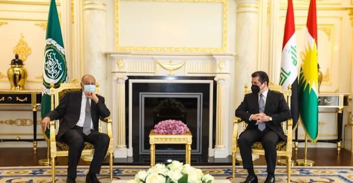 أبو الغيط: الجامعة العربية تدعم العلاقات العربية مع كردستان