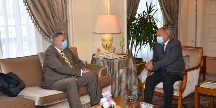 أبو الغيط يستقبل مبعوث الأمم المتحدة في ليبيا