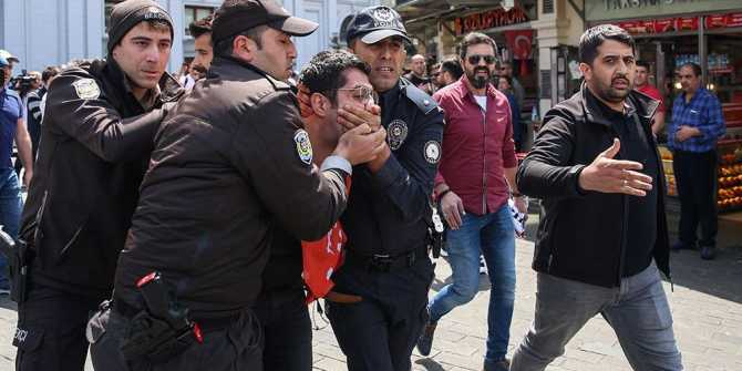 تركيا.. اعتقال 212 متظاهرًا في عيد العمال