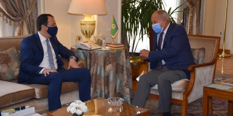 وزير خارجية قبرص يزور الجامعة العربية