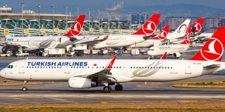 انخفاض ركاب الخطوط الجوية التركية 45%