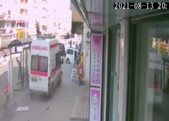 سوري يختطف سيارة إسعاف في تركيا!