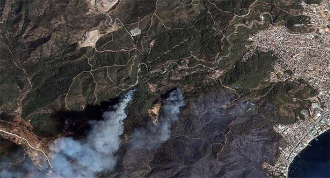 صور تكشف حجم الدمار في غابات تركيا بفعل الحرائق