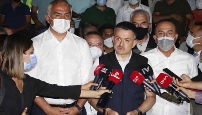 وزير الزراعة التركي يثير غضب الأوساط السياسية