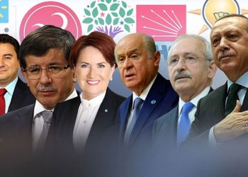 تركيا.. ارتفاع نسبة تأييد الأحزاب الجديدة 