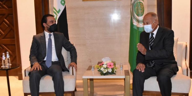 أبو الغيط يستقبل رئيس مجلس النواب العراقي