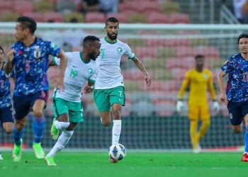 السعودية تحقق فوزًا ثمينًا على اليابان في تصفيات مونديال “قطر” في جدة أمس