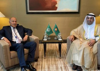 لقاء بين أبو الغيط وأمين عام مجلس التعاون الخليجي