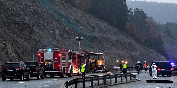 مقتل 46 بحريق حافلة في بلغاريا قادمة من إسطنبول