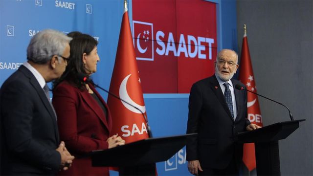 حزب السعادة التركي يوجه نصيحة إلى الحزب الكردي