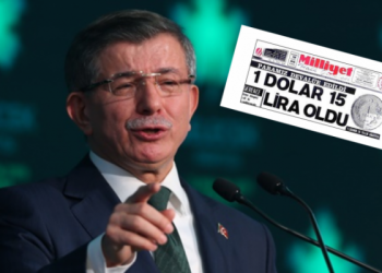 داود أوغلو: أردوغان يعيد وضع الليرة إلى 50 عامًا للوراء