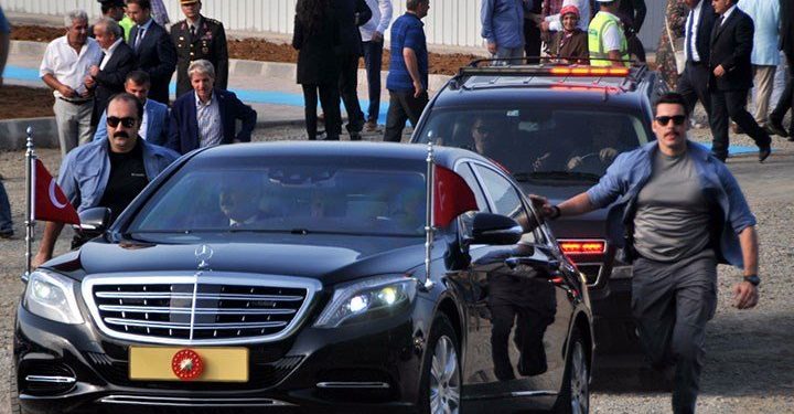 إنفاق 262 مليون ليرة تركية لحماية أردوغان