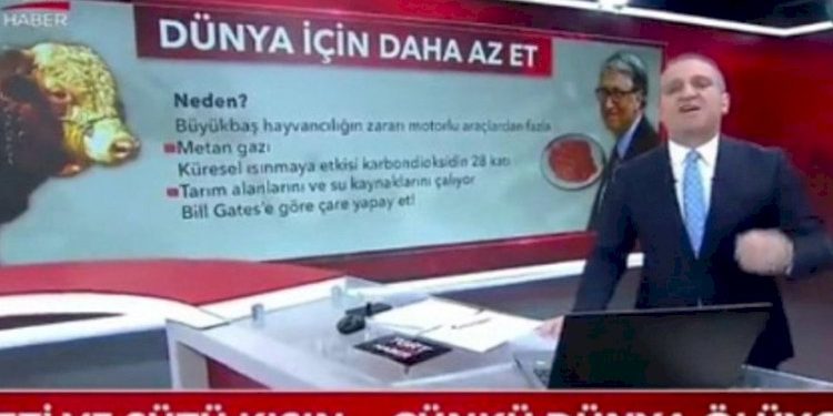 مذيع تركي يدعو للتوقف عن تناول اللحوم والحليب لحماية العالم!