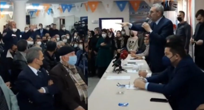 بعد صراخه “أنا جائع”.. طرد تركي من مؤتمر برلماني بالحزب الحاكم