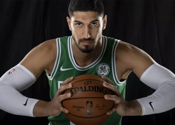 ترشيح اللاعب أنيس كانتر معارض أردوغان لجائزة نوبل للسلام