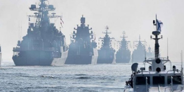 30 سفينة حربية روسية في البحر الأسود لإجراء مناورات عسكرية