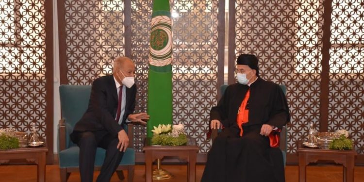 البطريرك الراعي يزور الجامعة العربية