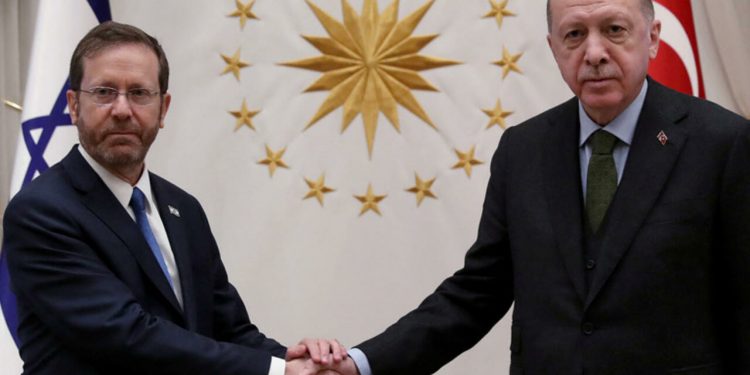 أردوغان: زيارة هرتسوغ نقطة تحول في علاقاتنا مع إسرائيل