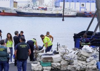 اعتقال أربعة أتراك بحوزتهم 2 طن من الكوكايين في إسبانيا