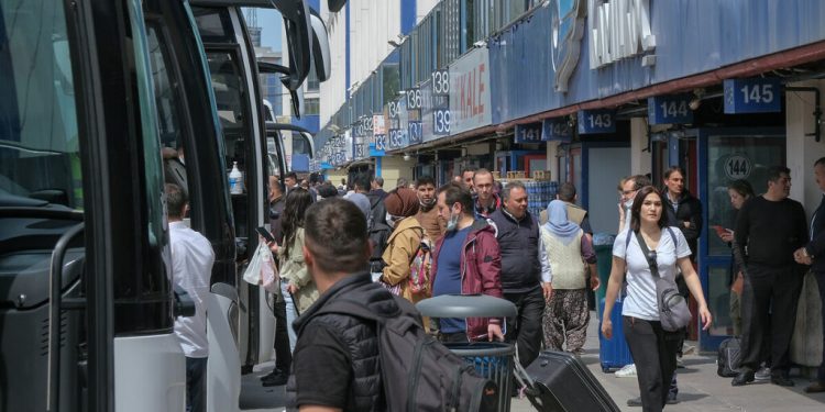 ارتفاع أسعار تذاكر الحافلات في تركيا 150٪