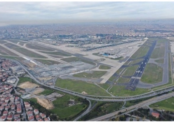 بناء مدرسة على أرض مطار أتاتورك المهدوم