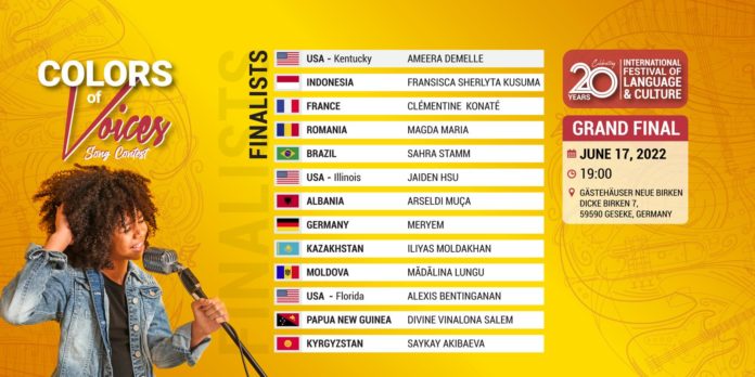 ألمانيا تستضيف نهائي النسخة العشرين من مسابقة “ألوان الأصوات”